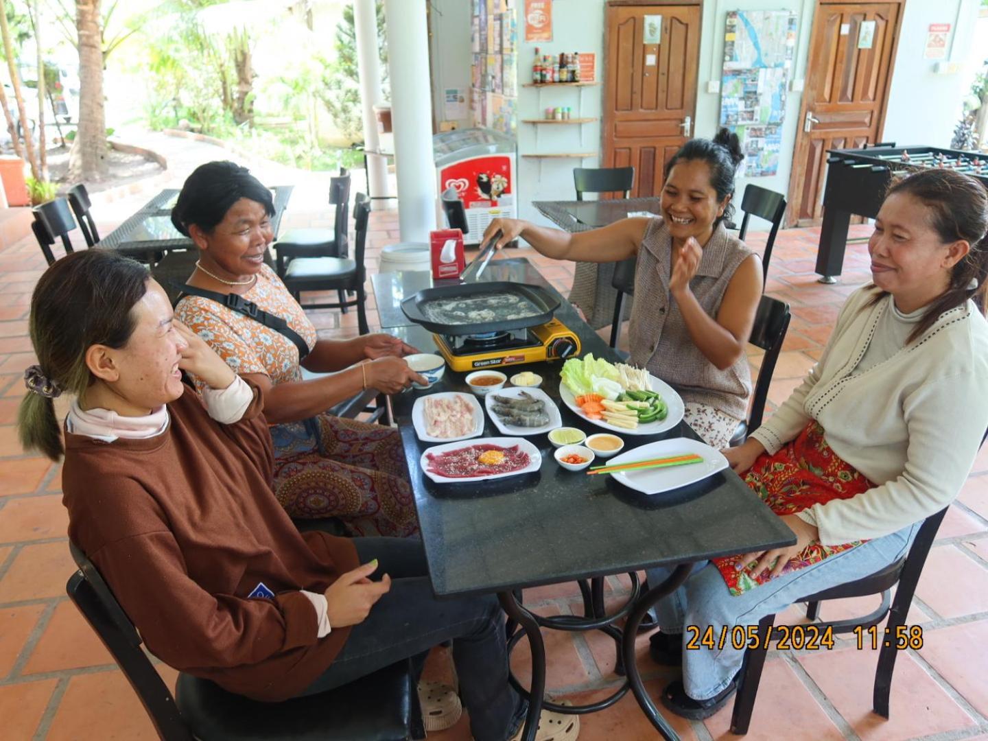 Bohemiaz Resort And Spa Kampot Luaran gambar